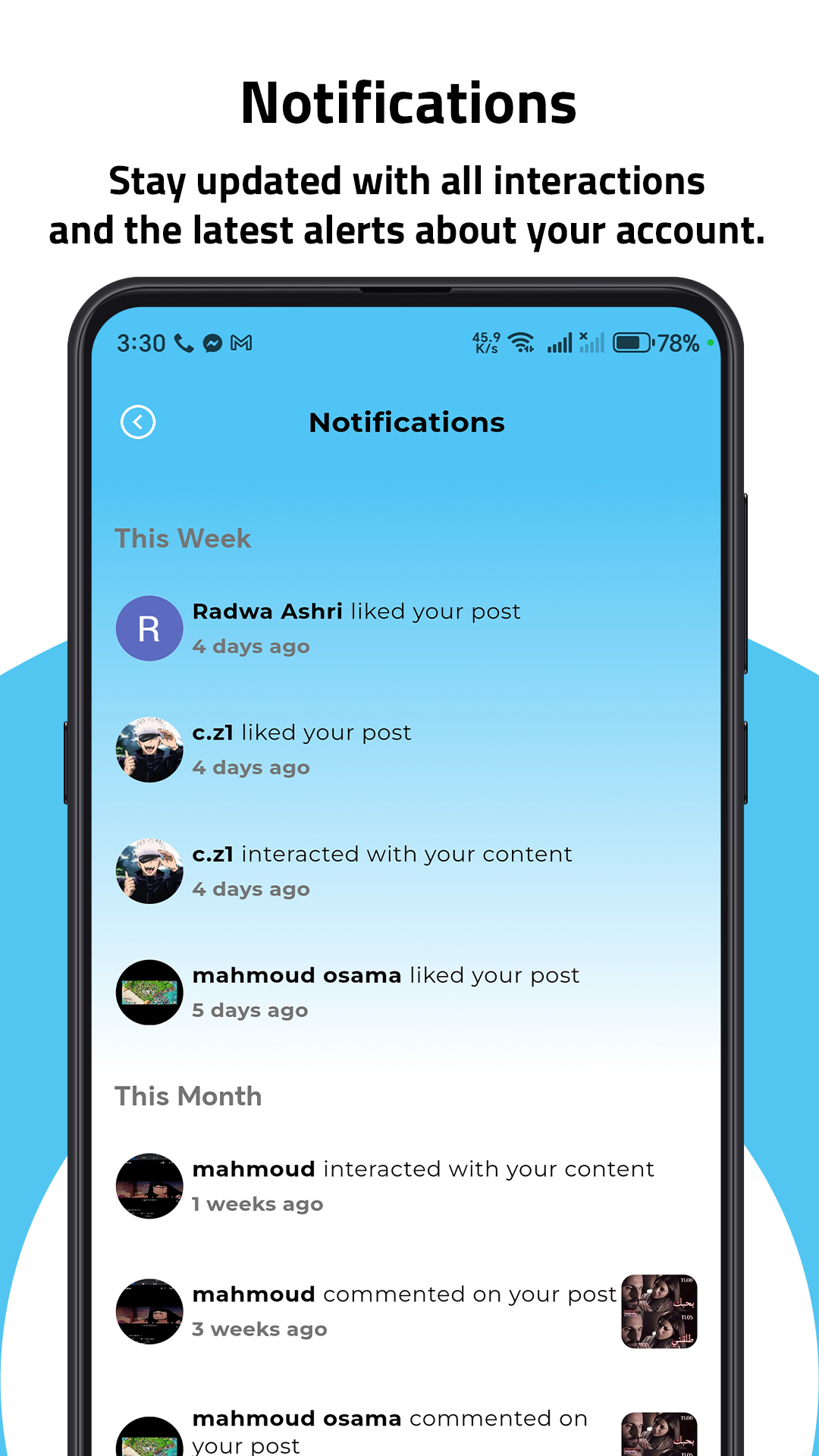 Notifications